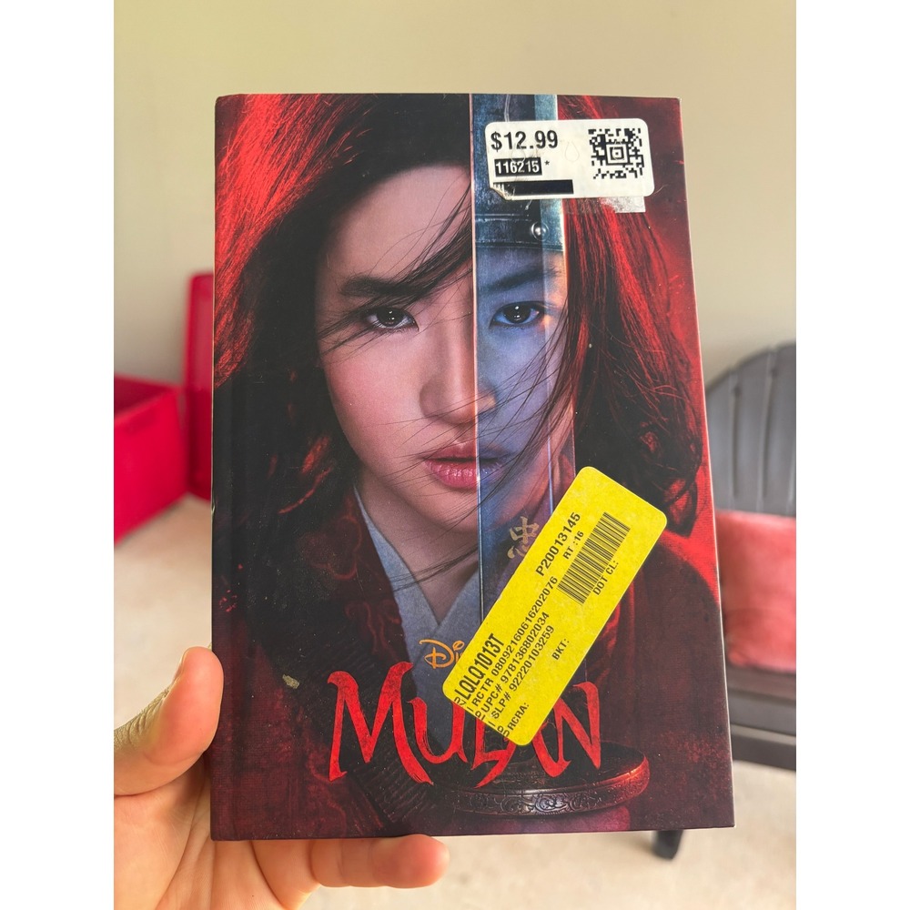 Disney Mulan Live Action Novelization Hardcover Book Disney Press
